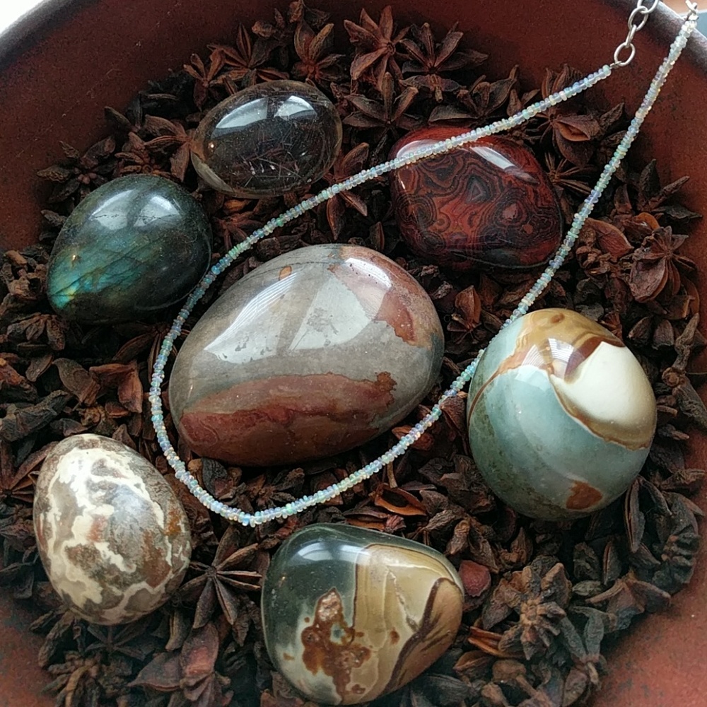 Ethiopian Opal necklace